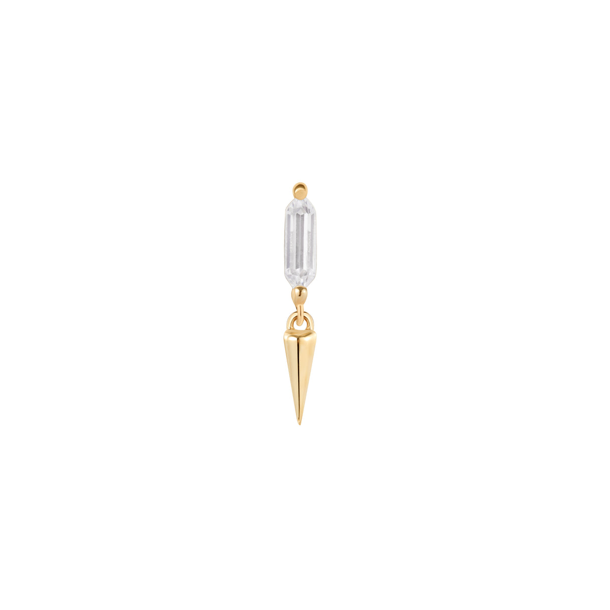 Musea - CZ - 14K Yellow Gold