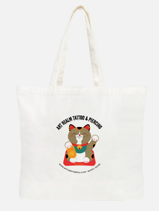 Art Realm Tattoo & Piercing Tote Bag